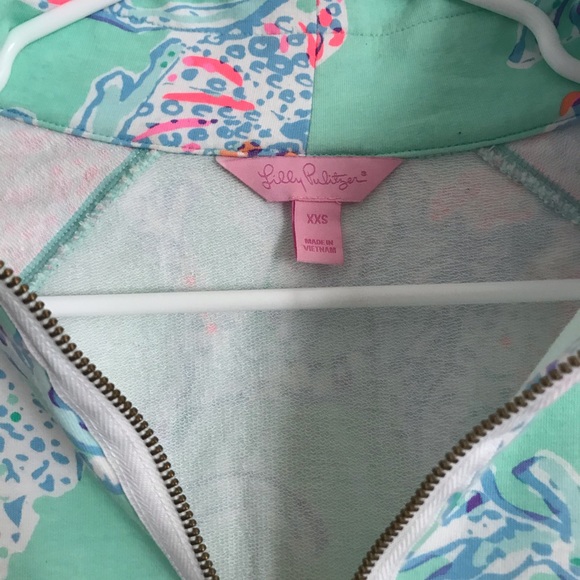 Lilly Pulitzer Minty Fresh Popover size XXS - Picture 3 of 8